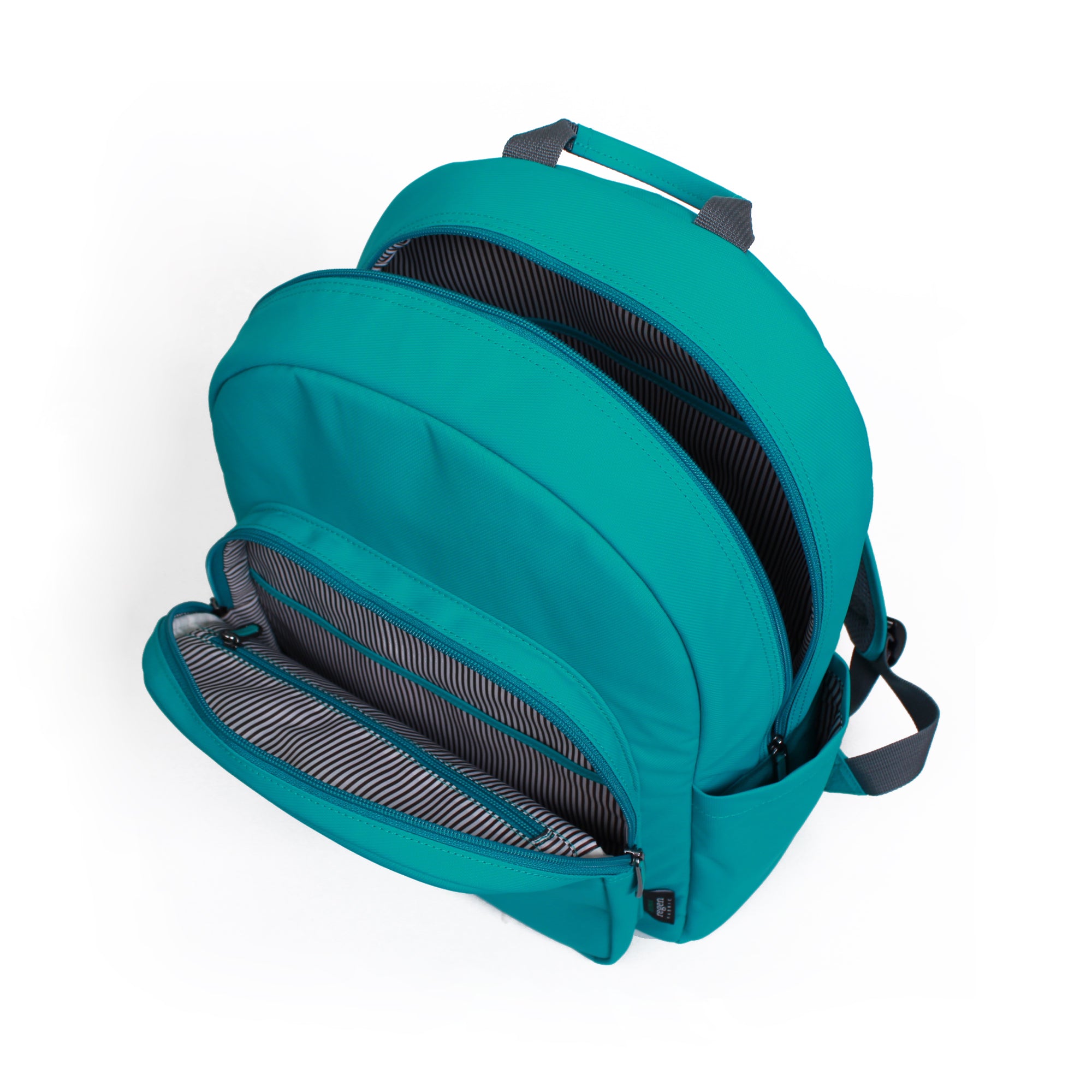 eco blue green backpack (kids) – miimmiim