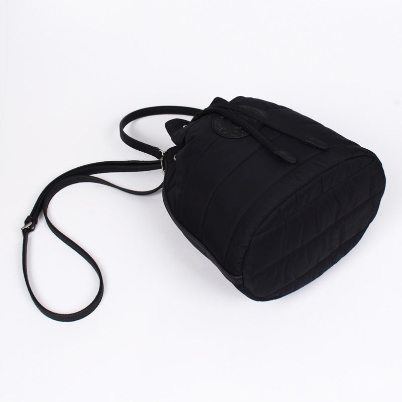 Padding black shoulder bag – miimmiim