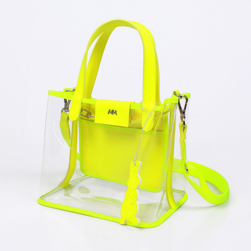 Kripyery Shoulder Bag Transparent Large Capacity PVC Multipurpose Korean  Style Jelly Handbag Birthday Gift - Walmart.com